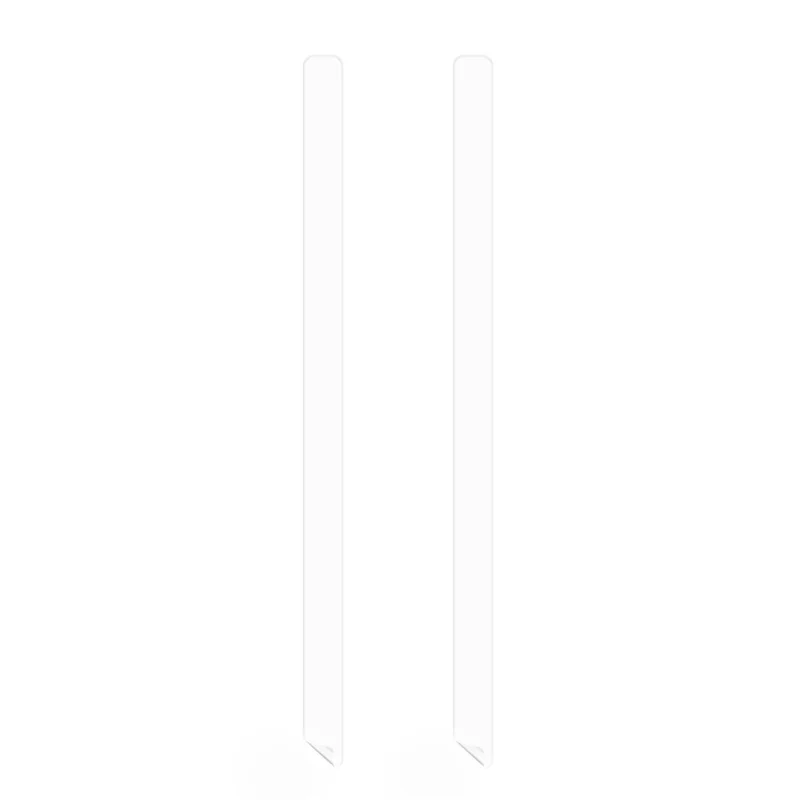 RURIHAI 2Pcs  /  Set For Samsung Galaxy Z Fold 5G Side Sticker Frame Protective Film 0.1mm Ultra-Thin Crystal Clear Full Glue Side Stickers