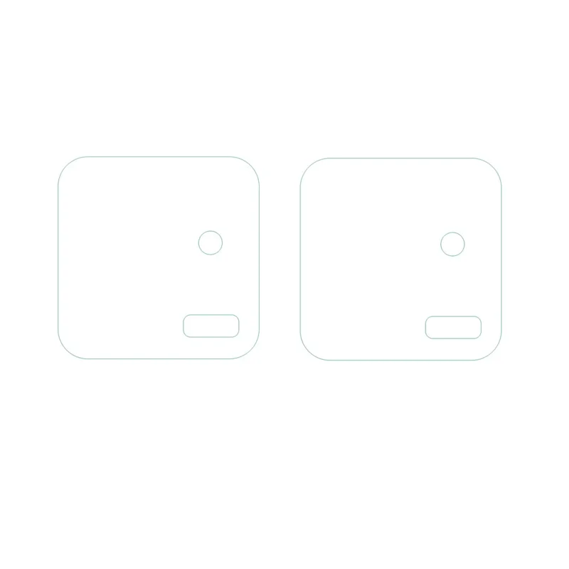 2Pcs / Set Tempered Glass Camera Lens Protector for Xiaomi 13 5G, 2.5D Arc Edge No-Bubble HD Clear Anti-Scratch Lens Film