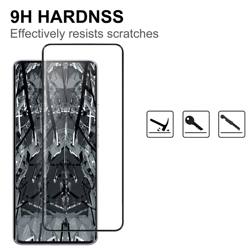 Para Xiaomi Redmi Note 15 Pro 4G (Global) Protector de Pantalla Completa con Pegamento Lateral 3D Cristal Templado