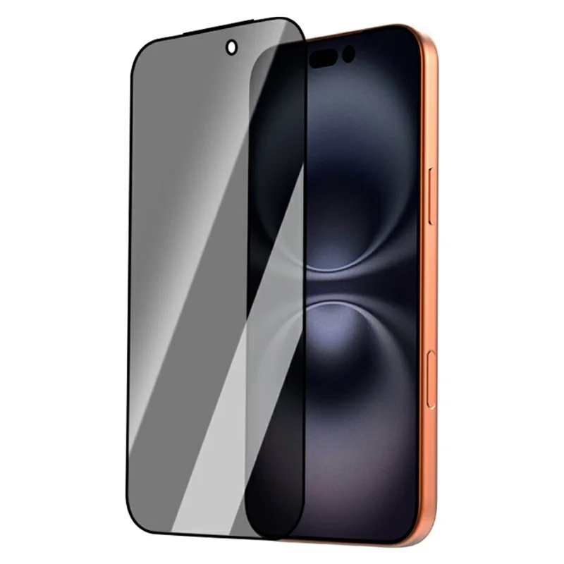 LEREACH 2 stk. til iPhone 17 Pro Max Privatlivsbeskyttelse af Tempered Glass Skærmbeskytter 28° Anti-spionage Fuld dækning Film - Sort