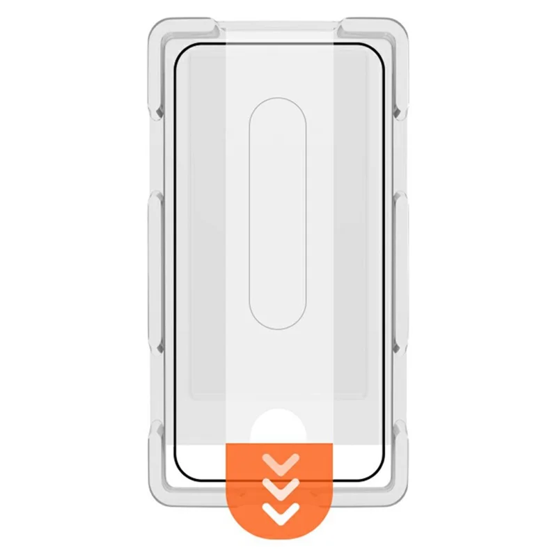 LEREACH 2 Unidades para iPhone 14 Protector de Pantalla de Vidrio Templado, Película Antihuellas con Herramienta de Instalación Sin Polvo - Negro