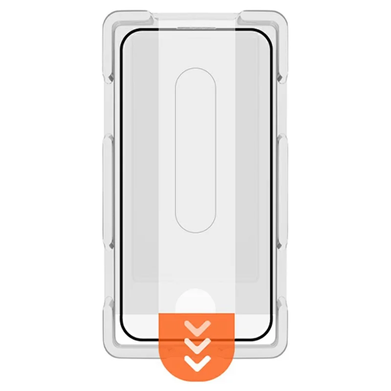 LEREACH 2 Pezzi per iPhone 16 Pro Max Pellicola Protettiva in Vetro Temperato Copertura Totale con Tecnologia Anti-Impronte e Kit per Applicazione Senza Polvere - Nero