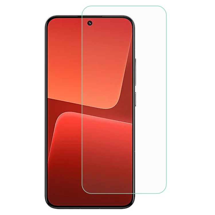 Para Xiaomi 13 5g Protetor de Tela de Vidro Temperado Com Temperatura Temperada 0,3mm Arc Edge Ultra Clear Protection Film