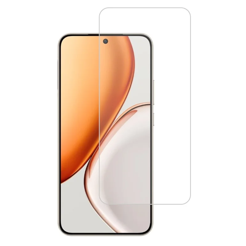 Protège-écran pour Honor X70 Refresh 5G, film en verre trempé incurvé 0,3 mm, non couverture complète - transparent