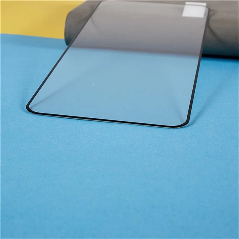 For Samsung Galaxy A37 5G Full Screen Protector Full Glue Silk Printing Tempered Glass Screen Film - Black