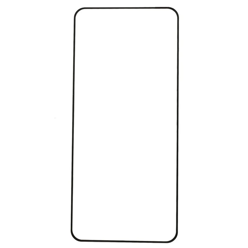 For Xiaomi 17T Full Screen Protector Full Glue Silk Printing Tempered Glass Screen Film - Black