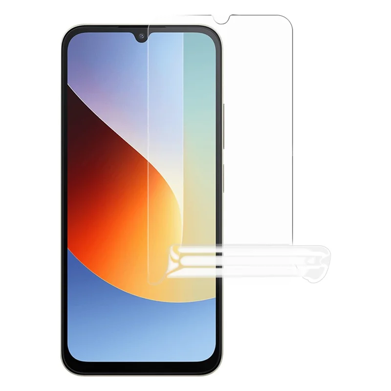 Para Xiaomi Redmi A7 Pro 4G Película de Hidrogel PET Cobertura Total Filme Protetor de Ecrã HD Transparente - Transparente