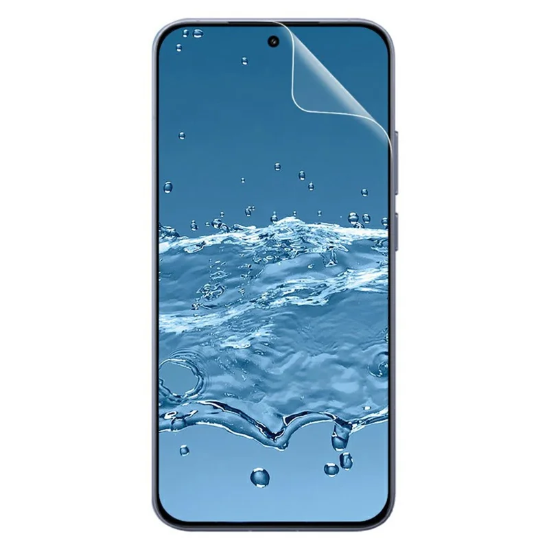 IMAK Hydrogel Film 4ª Geração para Xiaomi Redmi K80 Ultra 5G Protetor de Ecrã Completo Ultra Transparente Filme TPU Macio com Colagem Total (Desbloqueio por Impressão Digital) - Transparente