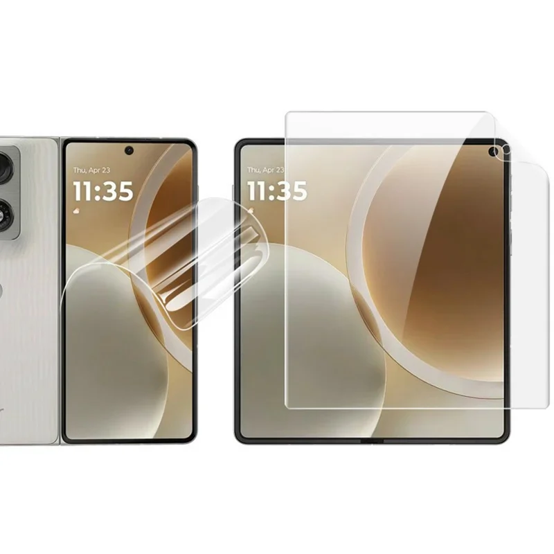 IMAK Hydrogel Film 4th Gen for Motorola Razr Fold 5G 1 Set TPU Full Glue Full Screen Film (Front Screen + Inner Large Screen)