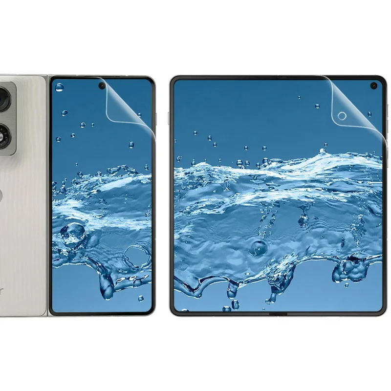IMAK Hydrogel Film 4th Gen for Motorola Razr Fold 5G 1 Set TPU Full Glue Full Screen Film (Front Screen + Inner Large Screen)