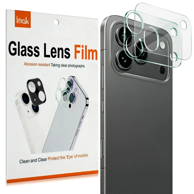 IMAK Für Honor 600 Pro 5G Gehärtetem Glas Volldeckung Objektivschutz + Acryl Objektivkappe - Transparent