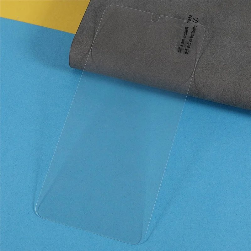 For Xiaomi Redmi 15a 5G Screen Protector 2.5D High Aluminium-Silicon Glass Film Electroplated Coating (Not Complete Covering) - Transparent