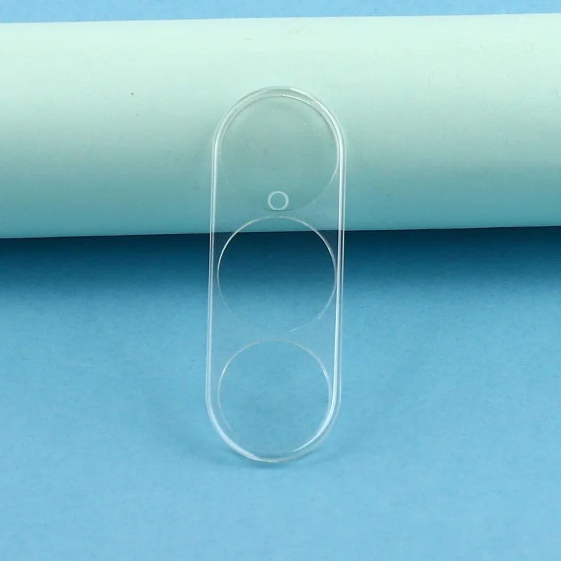 2Pcs For vivo V70 FE 5G Full Coverage Camera Lens Protector 3D Arc Edge Anti-Scratch Tempered Glass Lens Film - Transparent