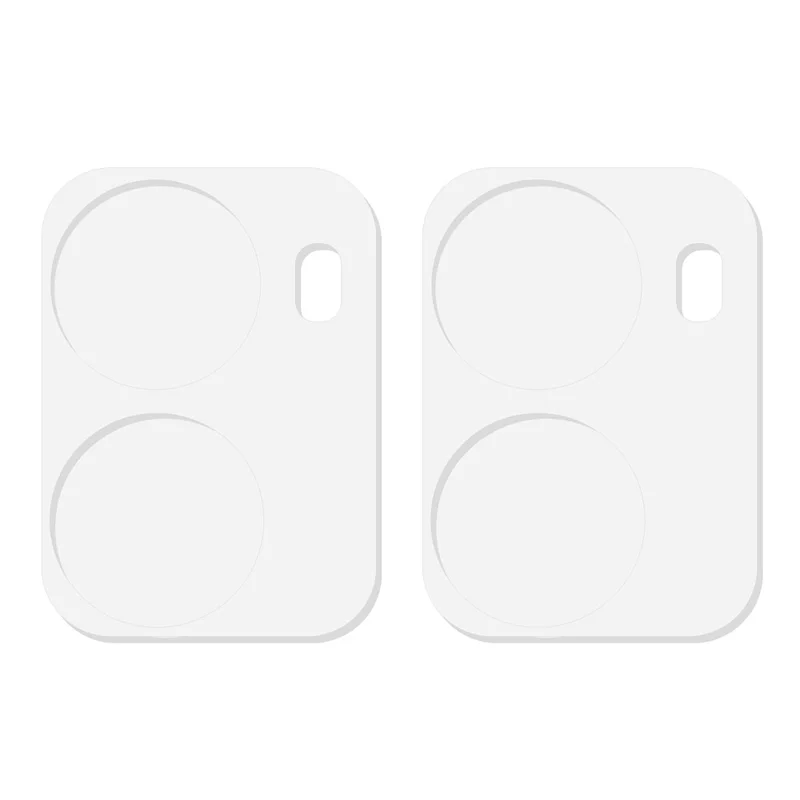 2 Pezzi per Xiaomi Redmi 15a 5G Protettore Obiettivo Fotocamera con Copertura Totale in Vetro Temperato 3D con Bordo Curvo Anti-Graffio Pellicola Trasparente