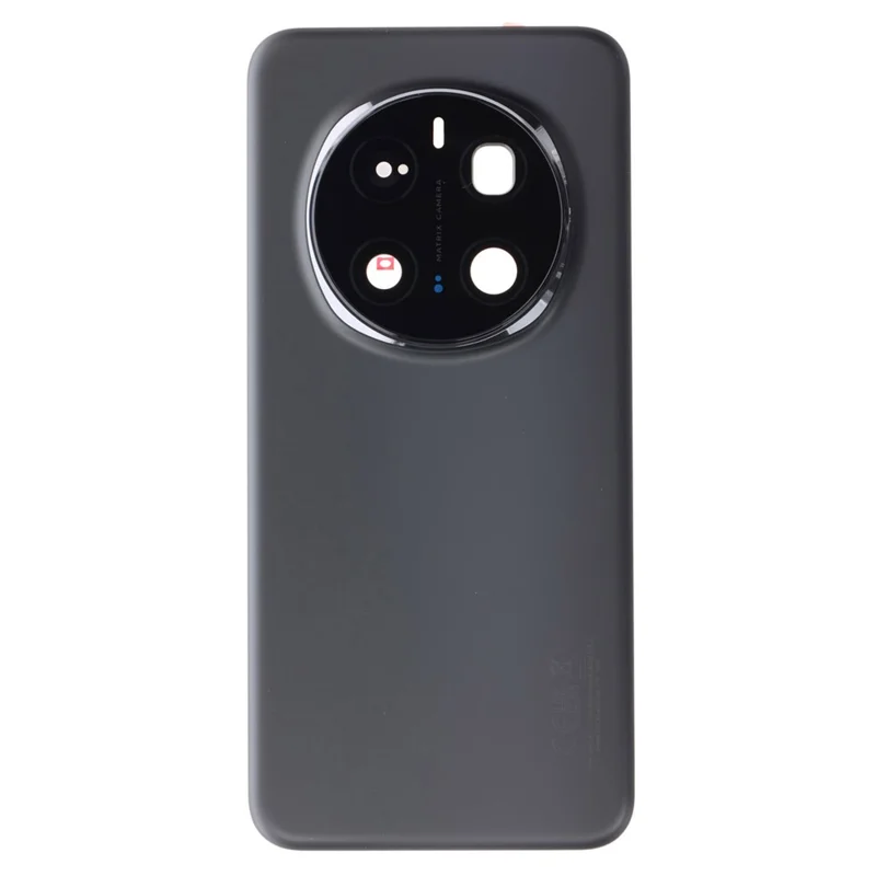 For Honor Magic7 Pro 5G OEM Battery Housing with Camera Lens Cover - Black