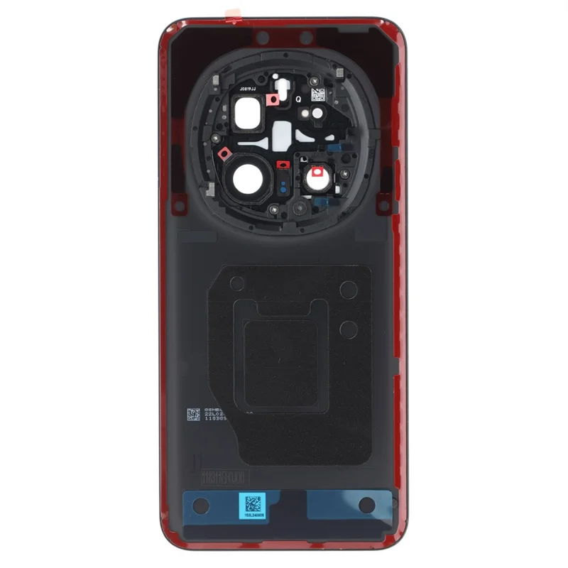 For Honor Magic7 Pro 5G OEM Battery Housing with Camera Lens Cover - Black