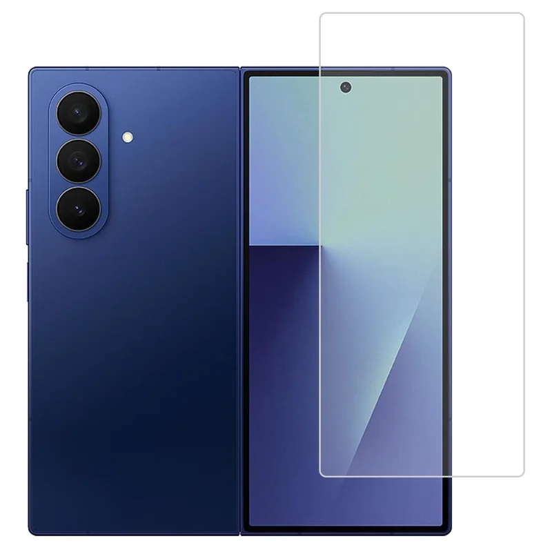 Voor Samsung Galaxy Z Fold8 Voorste Scherm Gehard Glasfolie 0,3 mm Afgeronde Rand HD Volledig Schermprotecor