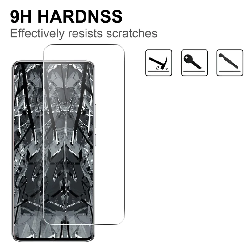 För Xiaomi Redmi Note 17 4G Skärmskydd 2.5D HD Härdat Glasfilm (ej fullständig täckning) - Transparent