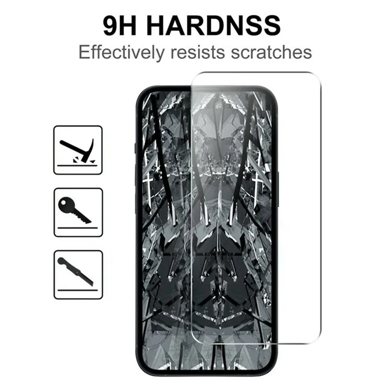 For Google Pixel 11 Pro XL Screen Protector 2.5D HD Tempered Glass Film (Not Complete Coverage) - Transparent
