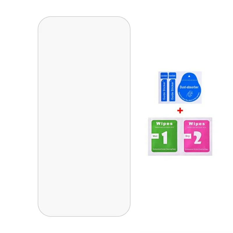 5 pièces pour Xiaomi Redmi Note 17 4G protecteur d'écran avant 0,3 mm 2,5D film en verre trempé, non couvrant intégralement - transparent