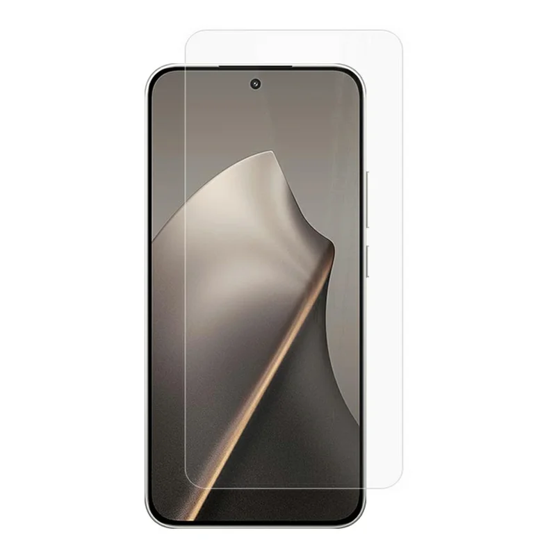 For Xiaomi 17T Screen Protector 0.3mm Arc Edge Tempered Glass Film, Not Complete Coverage - Transparent