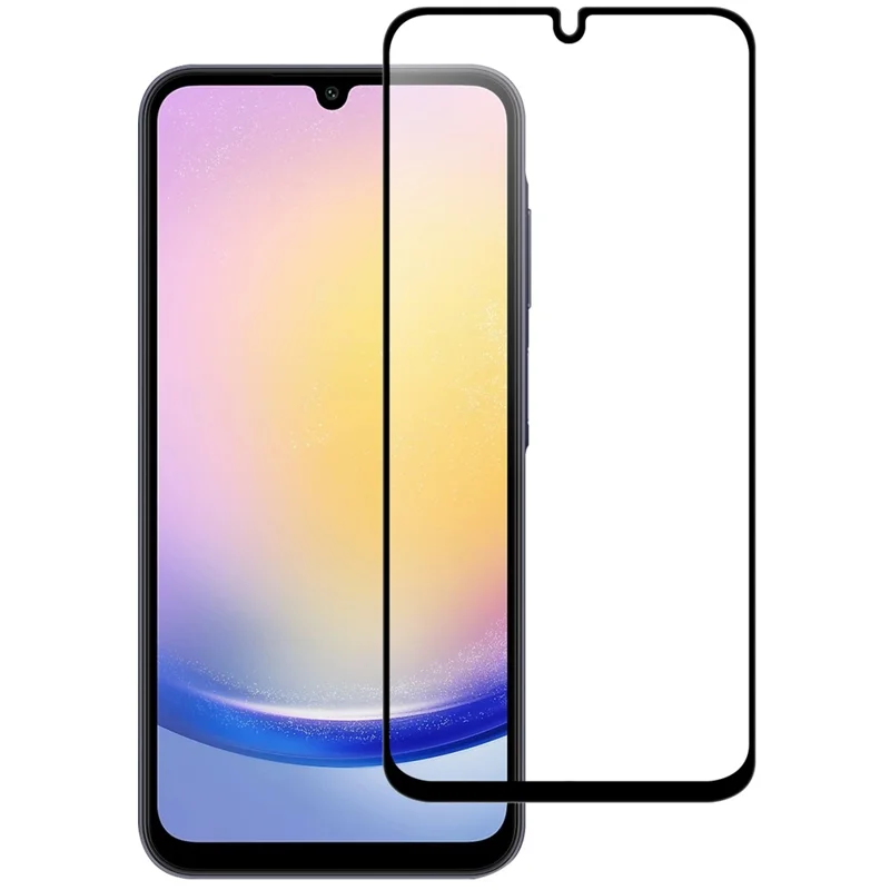 For Samsung Galaxy A27 5G AGC Tempered Glass with Black Edge Full Glue Full Coverage Screen Protector
