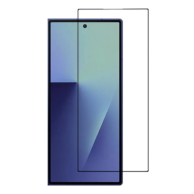 Protetor de Ecrã Completo para Samsung Galaxy Z Fold8, Filme de Ecrã Transparente HD com Impressão em Seda e Cola Total - Preto