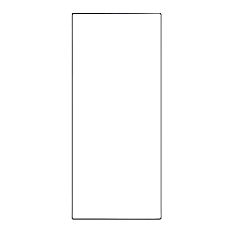 Protetor de Ecrã Completo para Samsung Galaxy Z Fold8, Filme de Ecrã Transparente HD com Impressão em Seda e Cola Total - Preto