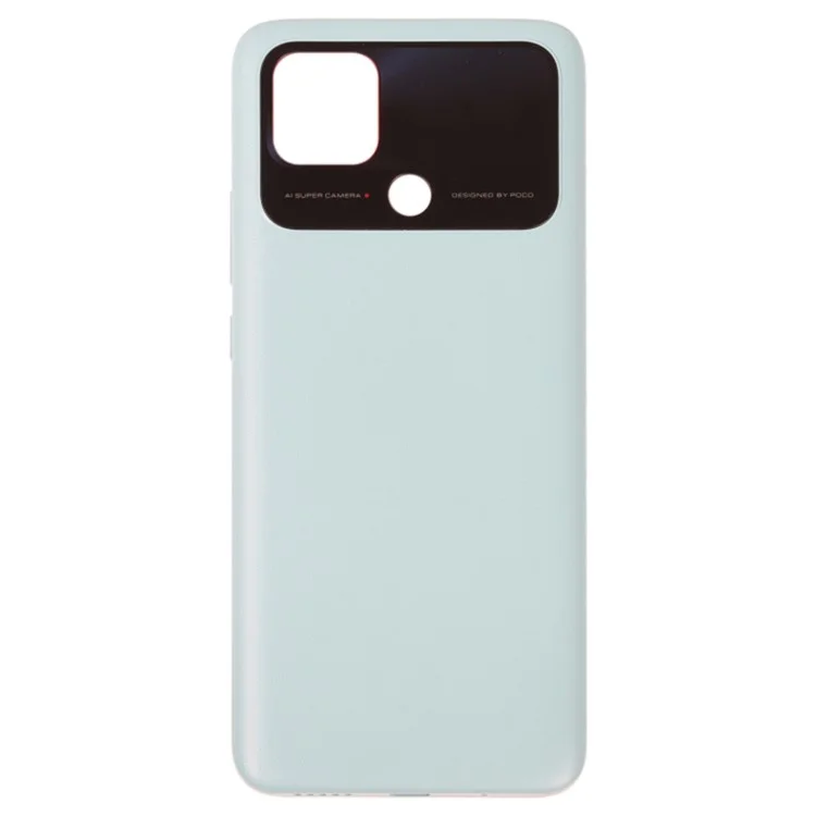 For Xiaomi Poco C40 4G OEM Battery Door Cover Replacement Part - White
