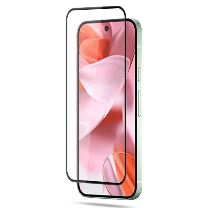 MOCOLO For Google Pixel 9a  /  Pixel 10a Full Screen Protector Anti-Shatter Silk Printing Full Glue Tempered Glass Film - Black