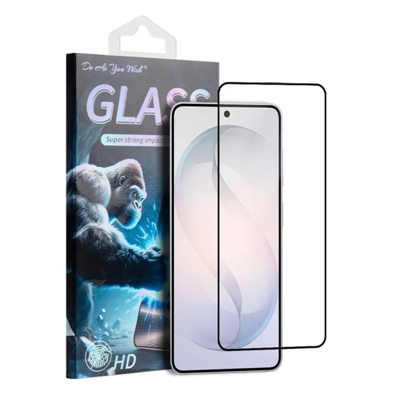 DO AS YOU WISH For Samsung Galaxy S26+ Screen Protector Silk Printing Full Glue High Aluminum-silicon Glass Film - 1