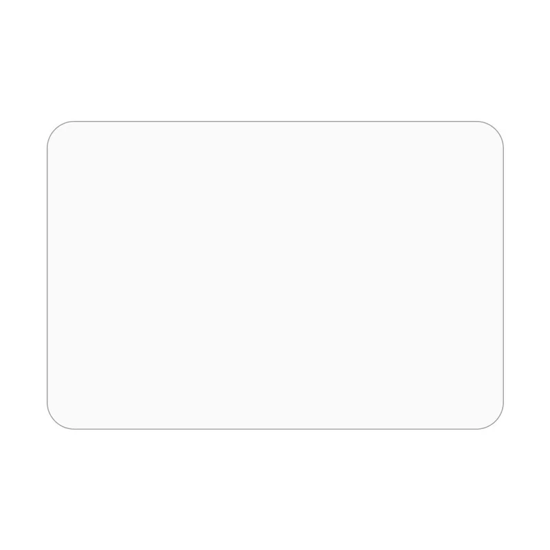 Protecteur d'écran pour Oppo Pad Mini, film en verre trempé avec bord incurvé de 0,3 mm, pas de couverture complète - transparent