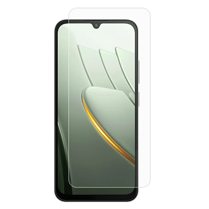For Xiaomi Poco C81 Pro 4G Screen Protector 0.3mm Arc Edge Tempered Glass Film, Not Complete Coverage - Transparent