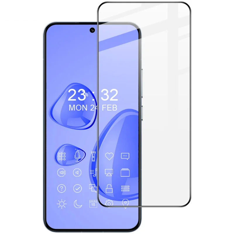 IMAK Pro+ Series para Xiaomi 13 5G Filme de Vidro Temperado Anti-explosão Anti-impressão Digital Cobertura Completa Anti-arranhões Protetor de Tela