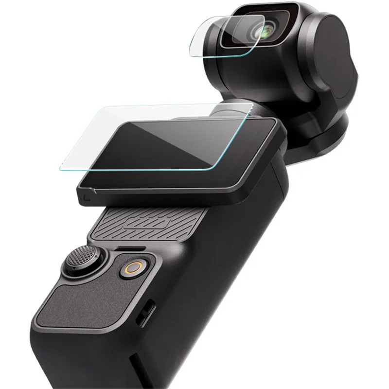 IMAK Pour DJI Osmo Pocket 4 Kit de protection d'écran en verre trempé + protection d'objectif
