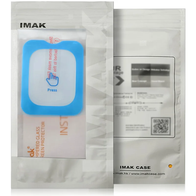 IMAK Protector de Pantalla de Cristal Templado para DJI Osmo Pocket 4 + Juego de Película para Lente con Marco de Posicionamiento Automático