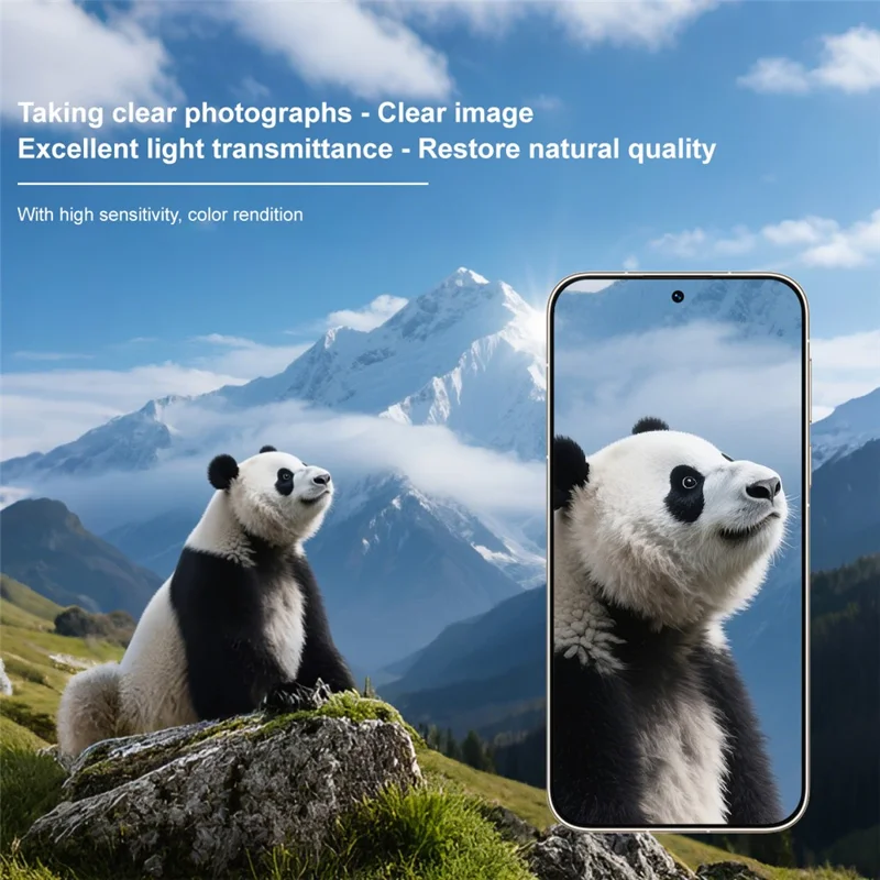 IMAK For Huawei Pura 90s Pro Max / Pura 90 Pro Max Tempered Glass Camera Lens Protector with Self Positioning Frame (Complete Covering) - Transparent