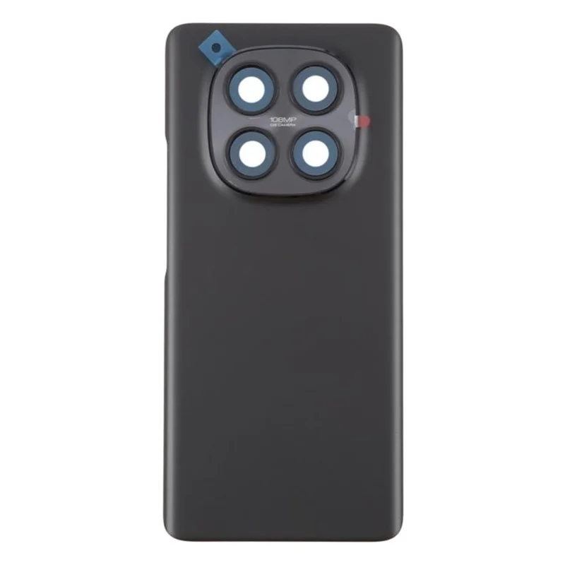 For Xiaomi Redmi Note 15 5G (Global) OEM Battery Housing with Camera Lens Cover - Purple - Black