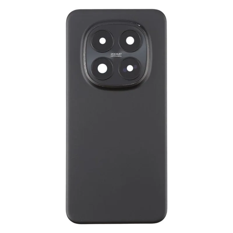 Para Xiaomi Redmi Note 15 Pro+ 5G (Global) Carcaça OEM da Bateria com Tampa da Lente da Câmera - Preto