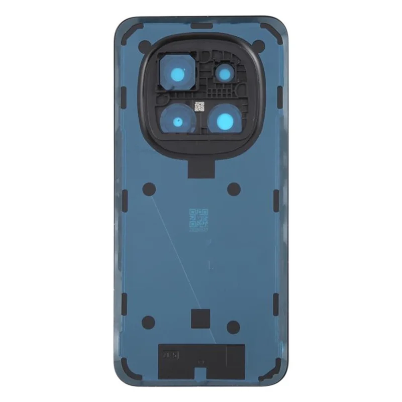 Para Xiaomi Redmi Note 15 Pro+ 5G (Global) Carcaça OEM da Bateria com Tampa da Lente da Câmera - Preto