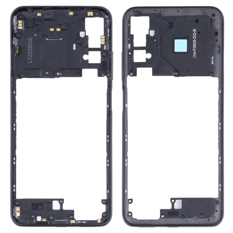 For Xiaomi Poco M3 Pro 5G OEM Middle Housing Plate Frame Replacement Part (without Logo) - Black