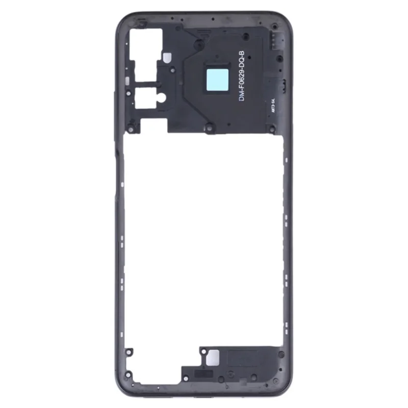 For Xiaomi Poco M3 Pro 5G OEM Middle Housing Plate Frame Replacement Part (without Logo) - Black