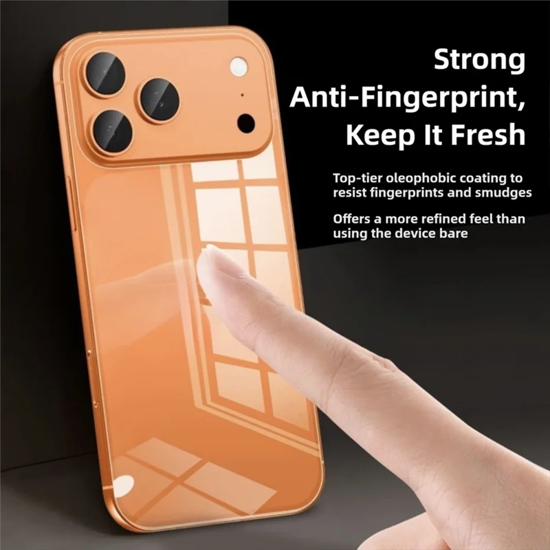 25Pcs for iPhone 17 Pro Max TPU Hydrogel Film Invisible Self-Healing Anti-Fingerprint Full Cover Back Protector - Transparent