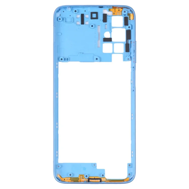 For Xiaomi Redmi 10 4G (2021) / Redmi 10 Prime / Redmi 10 2022 4G / Redmi Note 11 4G (MediaTek Helio G88) OEM Middle Housing Plate Frame Replacement Part (without Logo) - Blue