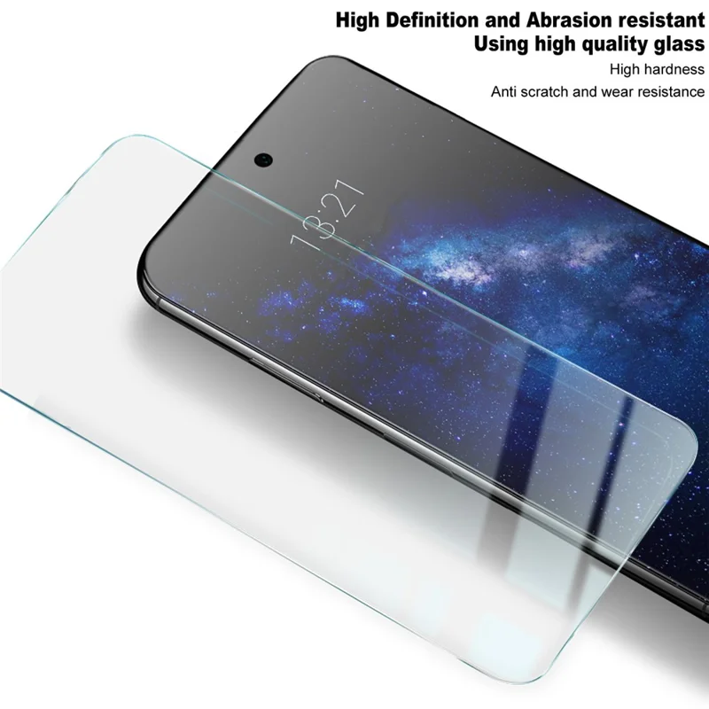 IMAK H Series For Huawei Pura X Max Tempered Glass Screen Protector Shatter-Proof Protection (Not Complete Coverage) - Transparent