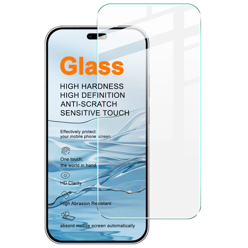 IMAK H Series For Huawei nova 15 Pro 5G  /  15 Ultra 5G Tempered Glass Screen Protector Shatter-Proof Protection (Not Complete Coverage) - Transparent