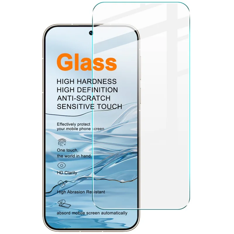IMAK H Series For Huawei Pura 90 Pro Max Tempered Glass Screen Protector Shatter-Proof Protection (Not Complete Coverage) - Transparent