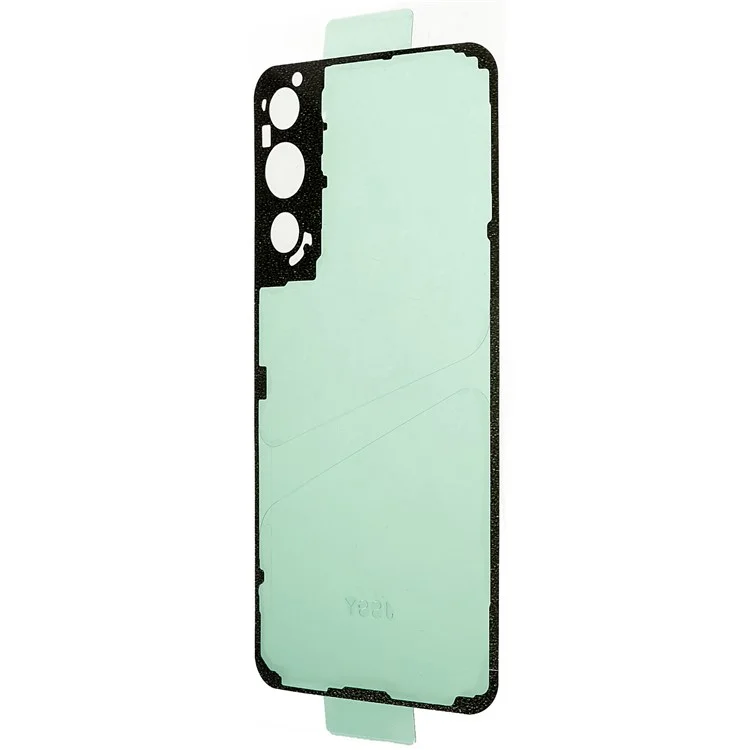 For Samsung Galaxy S22 5G S901 Battery Housing Cover with Adhesive Sticker Replacement Parts - Burgundy