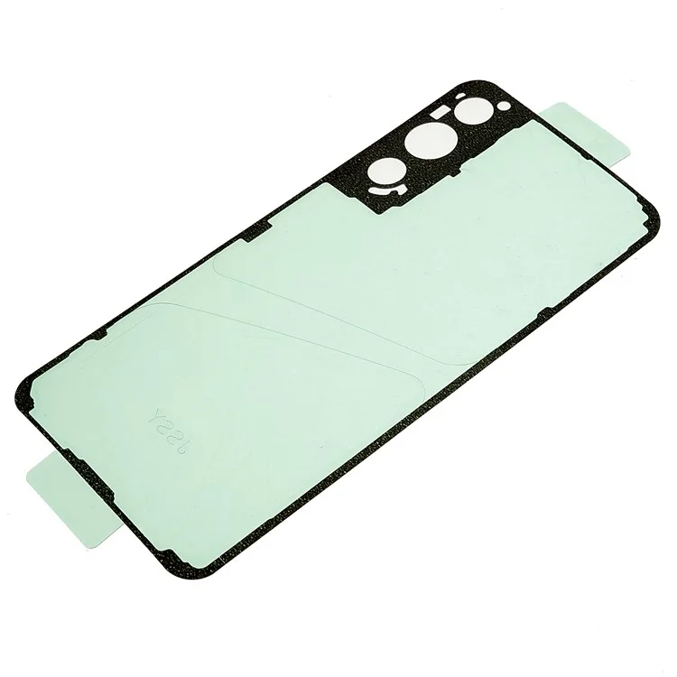 For Samsung Galaxy S22 5G S901 Battery Housing Cover with Adhesive Sticker Replacement Parts - Burgundy