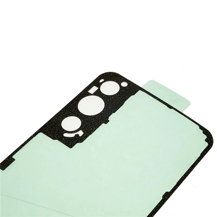 For Samsung Galaxy S22 5G S901 Battery Housing Cover with Adhesive Sticker Replacement Parts - Burgundy